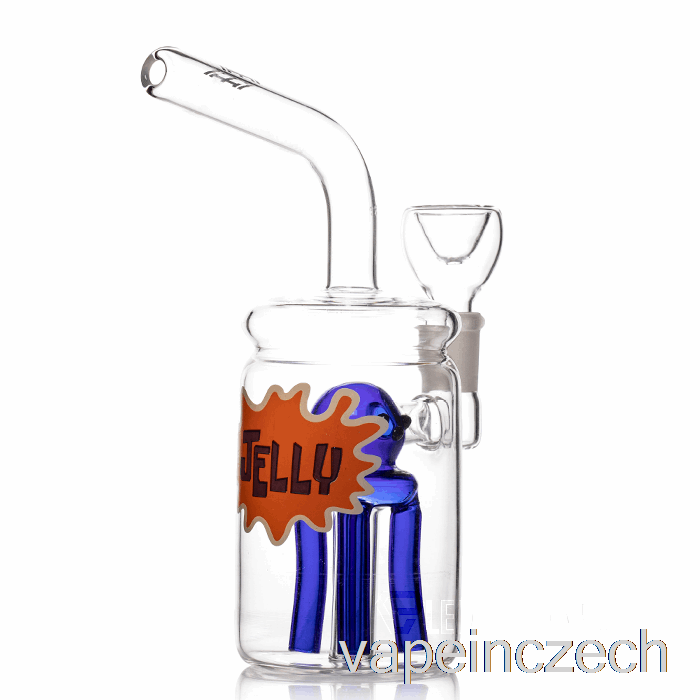 Konopí Medúza Jar Bong Modré Vape Pero